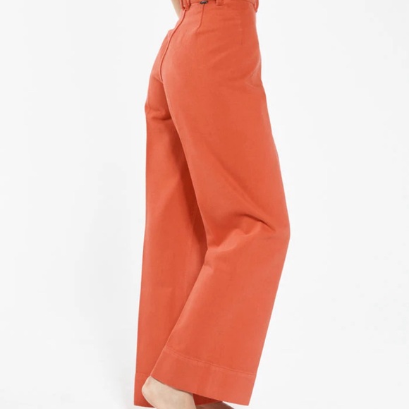 NWT Thrills Bella Full Length Twill Pant in Cardamon size US 2 - Picture 3 of 9